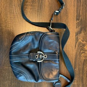 Black Coach Crossbody Bag